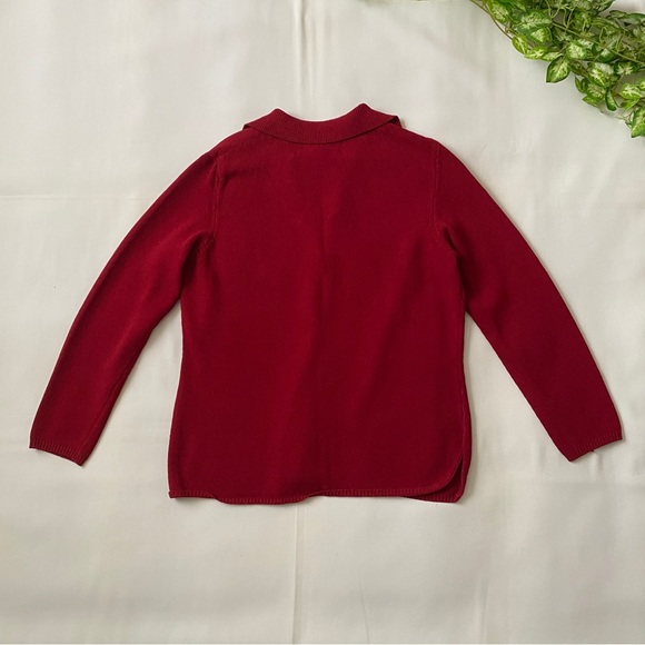 Vintage Knit Collared Sweater Polo by DUNA - Picture 4 of 5